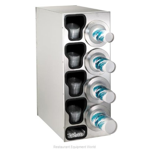 Dispense-Rite BFL-C-4RSS Cup Dispensers, Countertop