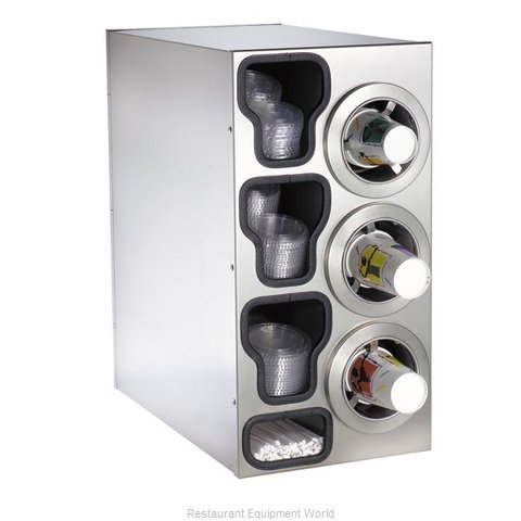 Dispense-Rite CTC-C-3RSS Cup Dispensers, Countertop