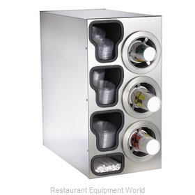 Dispense-Rite CTC-C-3RSS Cup Dispensers, Countertop