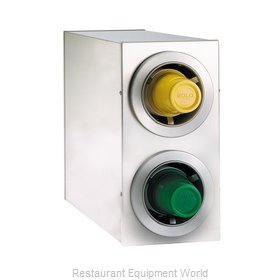 Dispense-Rite CTC-R-2SS Cup Dispensers, Countertop