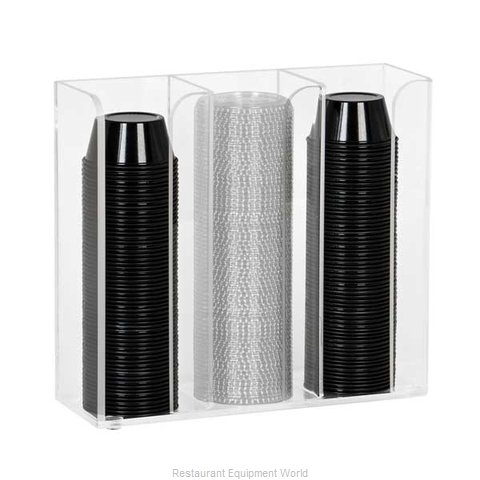 Dispense-Rite CTCO-3CL Cup & Lid Organizer