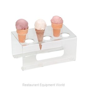 World Cuisine 41472-04 S/S Ice Cream Cone Holder