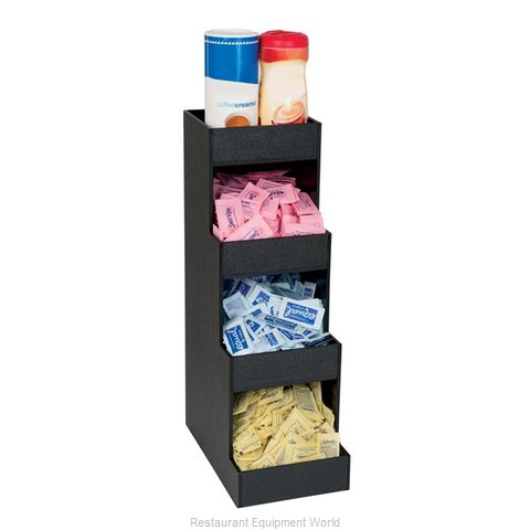 Dispense-Rite CTVH-4BT Condiment Caddy, Countertop Organizer