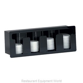Dispense-Rite FML-4 Lid Dispenser, In-Counter