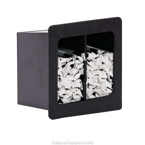 Dispense-Rite FMVS-2SBT Straw Holder, In-Counter