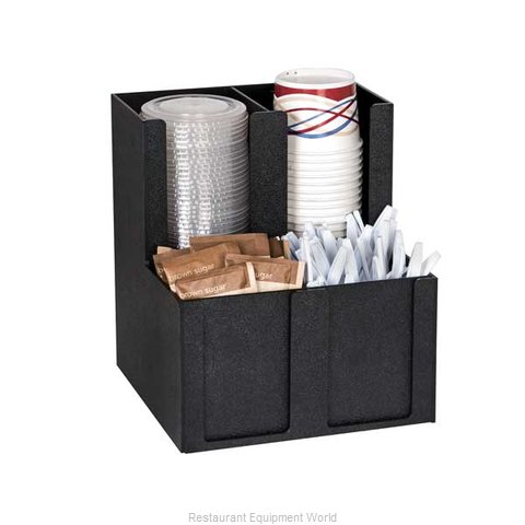 Dispense-Rite MCD-4BT Condiment Caddy, Countertop Organizer