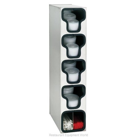 Dispense-Rite TLO-4SS Lid Dispenser, Countertop