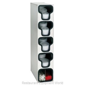 Dispense-Rite TLO-4SS Lid Dispenser, Countertop