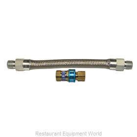 Dormont 16100BQ48 Gas Connector Hose Assembly