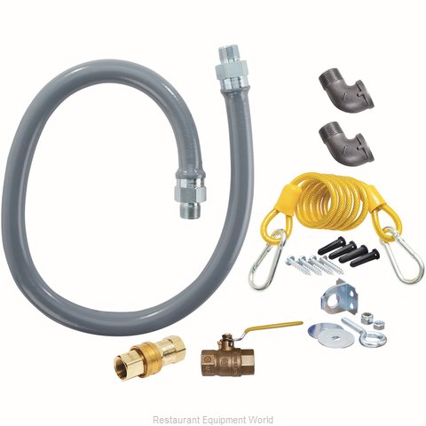 Dormont CANRG7560 Gas Connector Hose Kit / Assembly (Magnified)