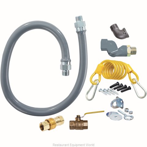 Dormont RG100S48 Gas Connector Hose Kit / Assembly