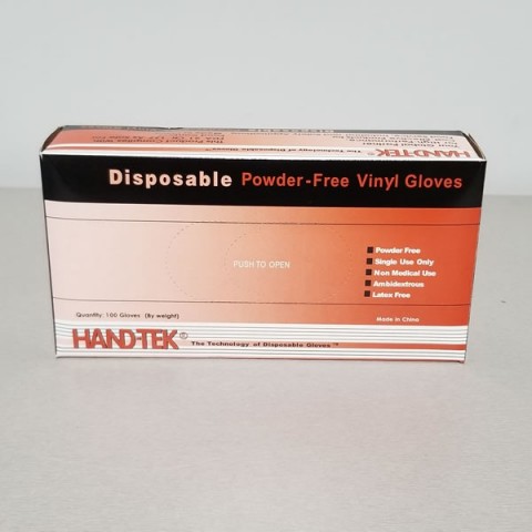 Gloves Vinyl powder free