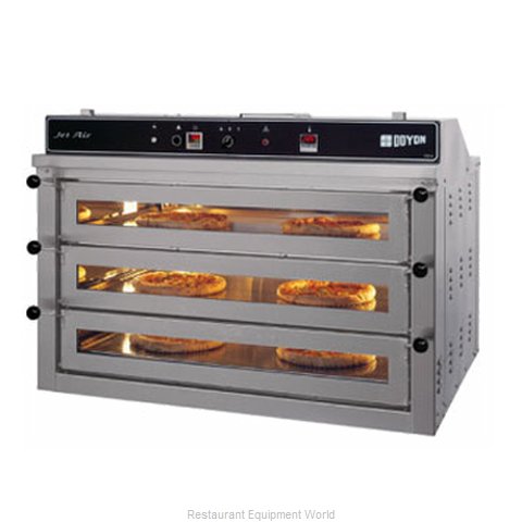 Bebé Gallo dictador Horno para Pizza, tipo Plataforma(s), Eléctrico (Doyon PIZ6 Pizza Oven,  Deck-Type, Electric)