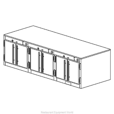 Duke 1573P Thermal Container, Free-Standing Pass-Thru