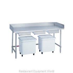 Duke 345 Work Table, Bakers Top