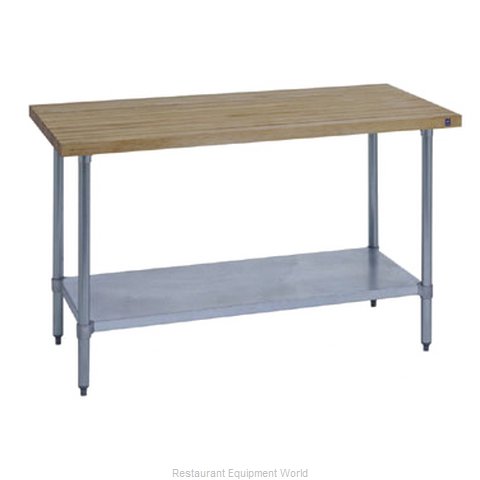 Duke 7121A-24108 Work Table, Wood Top