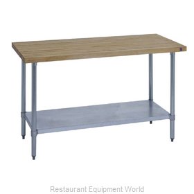 Duke 7121A-2460 Work Table, Wood Top