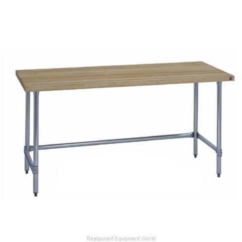 Duke 7123-24120 Work Table, Wood Top