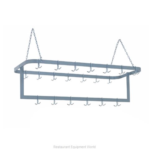 Duke 712SS Pot Rack, Ceiling Hung