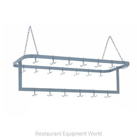 Duke 712SS Pot Rack, Ceiling Hung