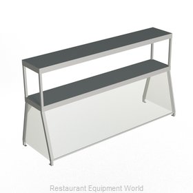 Duke 956-460-3D Serving Counter, Overshelf