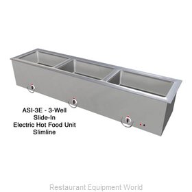 Duke ASI-3ESL Hot Food Well Unit, Slide-In, Electric