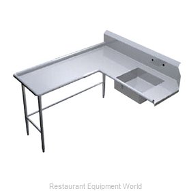 Duke DISD-96R Dishtable, Soiled