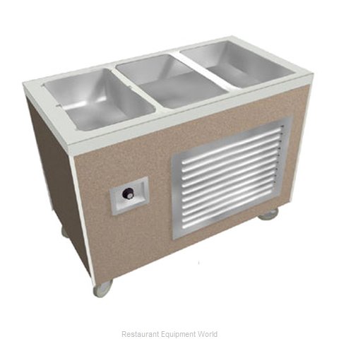 Duke HB3-1H2C Serving Counter, Hot & Cold