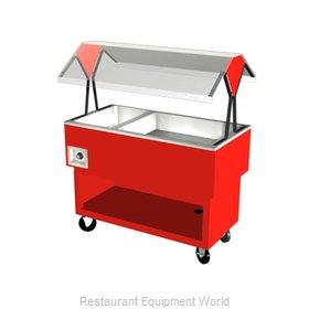 Duke OPAH-1H2C Serving Counter, Hot & Cold