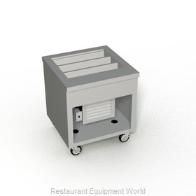 Duke TCM-2MPG-TC Serving Counter, Cold Food