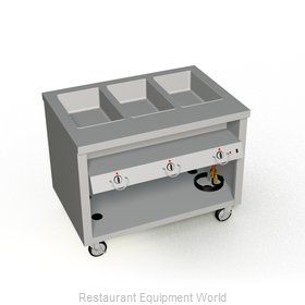 Duke TEHF-46SS Serving Counter, Hot Food, Electric