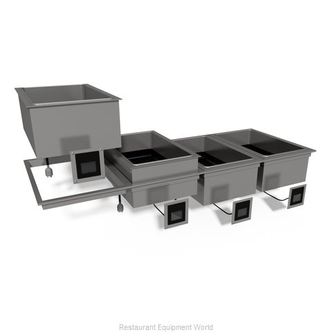 Duke WW-4 Hot Food Well Unit, Drop-In, Electric