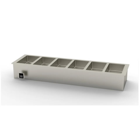 Waterless Hot Food Well Drop‐In Unit
