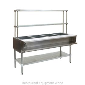 Eagle AWT4-NG-FM-X Serving Counter, Hot Food, Gas