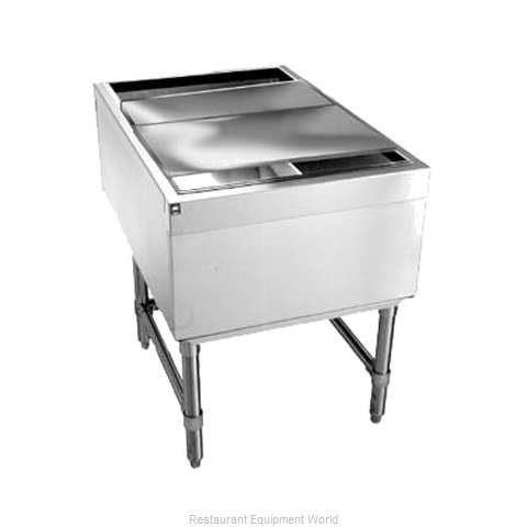 Eagle B24PTIC Underbar Ice Bin/Cocktail Station, Pass-Thru