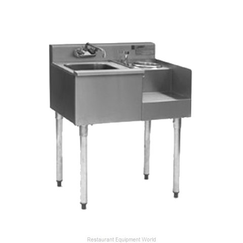 Eagle BM3-18L Underbar Ice Bin/Cocktail Station, Blender Station