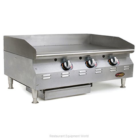 Eagle CLAGGDT-24-NG-X Griddle, Gas, Countertop