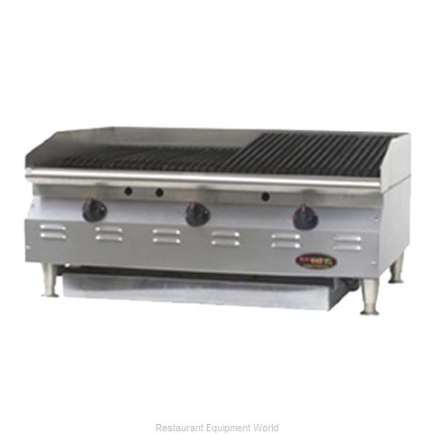 Eagle CLCHRB-24-NG-X Charbroiler, Gas, Countertop