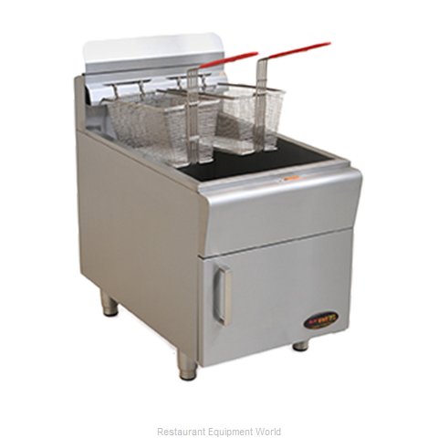 Eagle CLGF30-NG-X Fryer, Gas, Countertop Full Pot