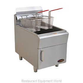 Eagle CLGF30-NG-X Fryer, Gas, Countertop Full Pot