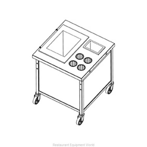 Eagle DCS3030-TSND Serving Counter, Utility