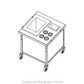 Eagle DCS3030-TSND Serving Counter, Utility