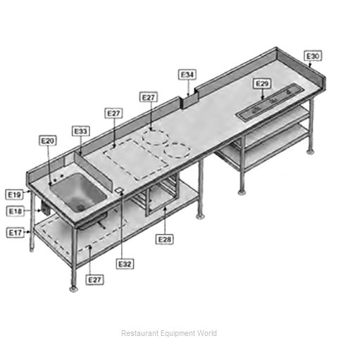 Eagle E21 Sink Bowl, Weld-In / Undermount