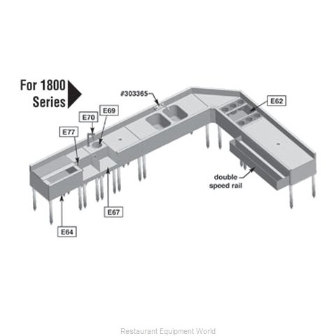 Eagle E81-1800 Leg