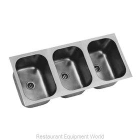 Eagle FDI-16-19-8-3 Sink Bowl, Weld-In / Undermount