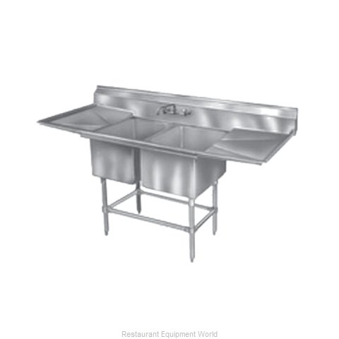 Eagle FN2032-2-18-14/3 Sink, (2) Two Compartment