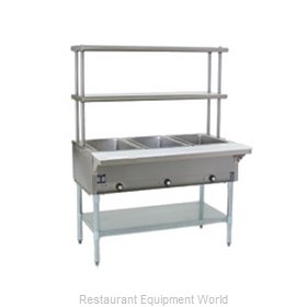 Eagle HT3-NG-FM Serving Counter, Hot Food, Gas