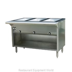 Eagle HT4CB-LP Serving Counter, Hot Food, Gas
