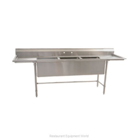Eagle S14-20-2-18-SL Sink, (2) Two Compartment