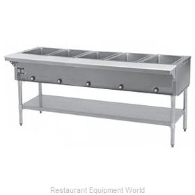 Eagle SHT5-LP Serving Counter, Hot Food, Gas